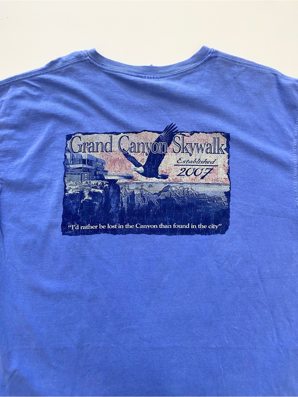 Grand Canyon Skywalk National Park Tshirt, men’s XL